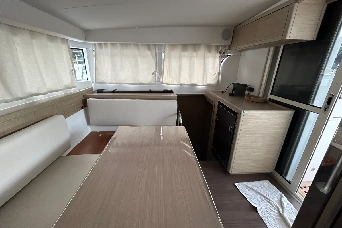 Sail Agena, a Lagoon 40 catamaran at Marmaris, Turkey