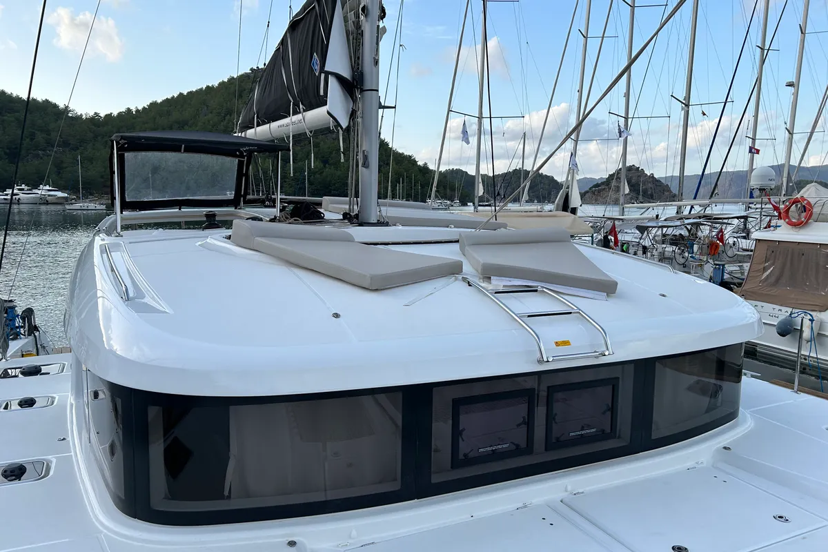 Sail Agena, a Lagoon 40 catamaran at Marmaris, Turkey