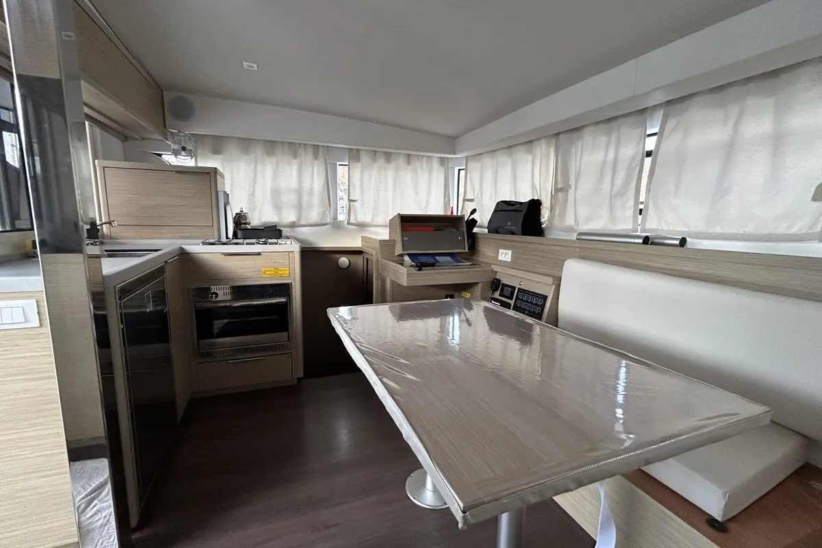 Sail Agena, a Lagoon 40 catamaran at Marmaris, Turkey