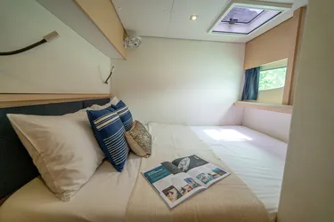 Triumpho, a Fountaine Pajot Saba 50 catamaran at Pa Khlok, Thailand