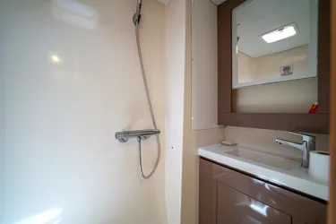 Triumpho, a Fountaine Pajot Saba 50 catamaran at Pa Khlok, Thailand