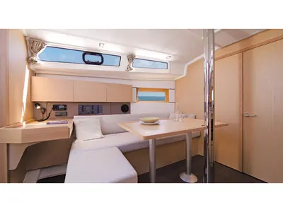 Salon of Sail Pride, a Beneteau Oceanis 38.1 sailboat at Marmaris, Turkey