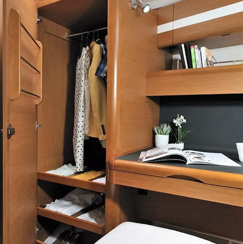 Cabin on Aybalam, a Jeanneau 53 sailboat at Bodrum, Turkey