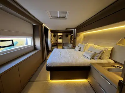 Just Marie 2, a Lagoon Seventy 8 catamaran at Athens, Marina Delta Kallithea, Greece