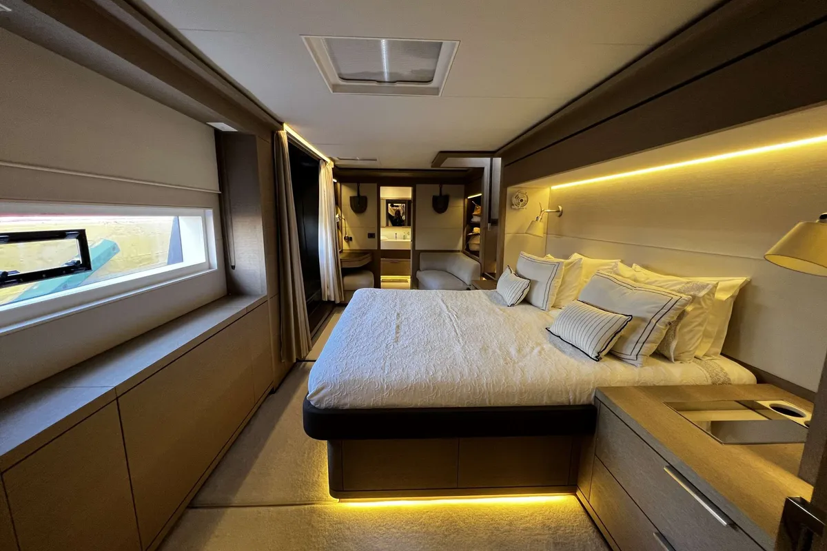 Just Marie 2, a Lagoon Seventy 8 catamaran at Athens, Marina Delta Kallithea, Greece