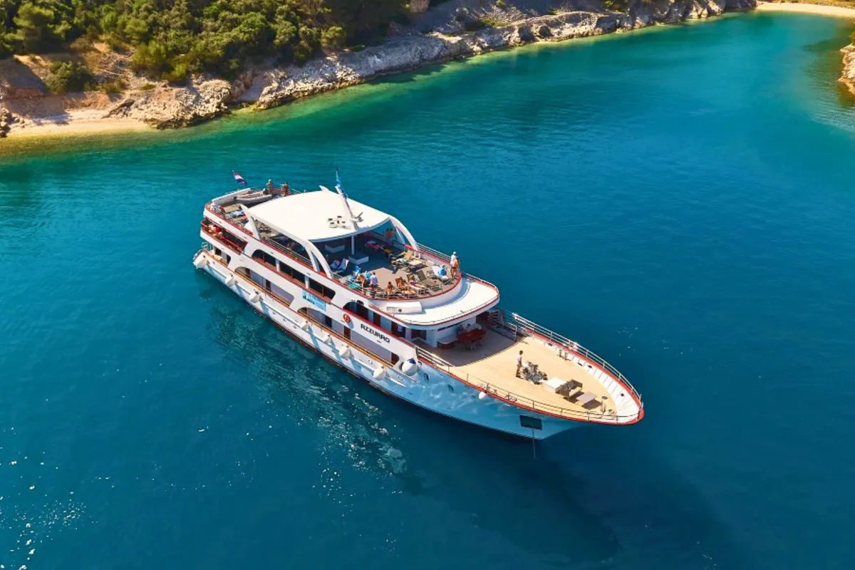 Azzurro, a Luxury Motor Yacht motor yacht at Dubrovnik, Croatia