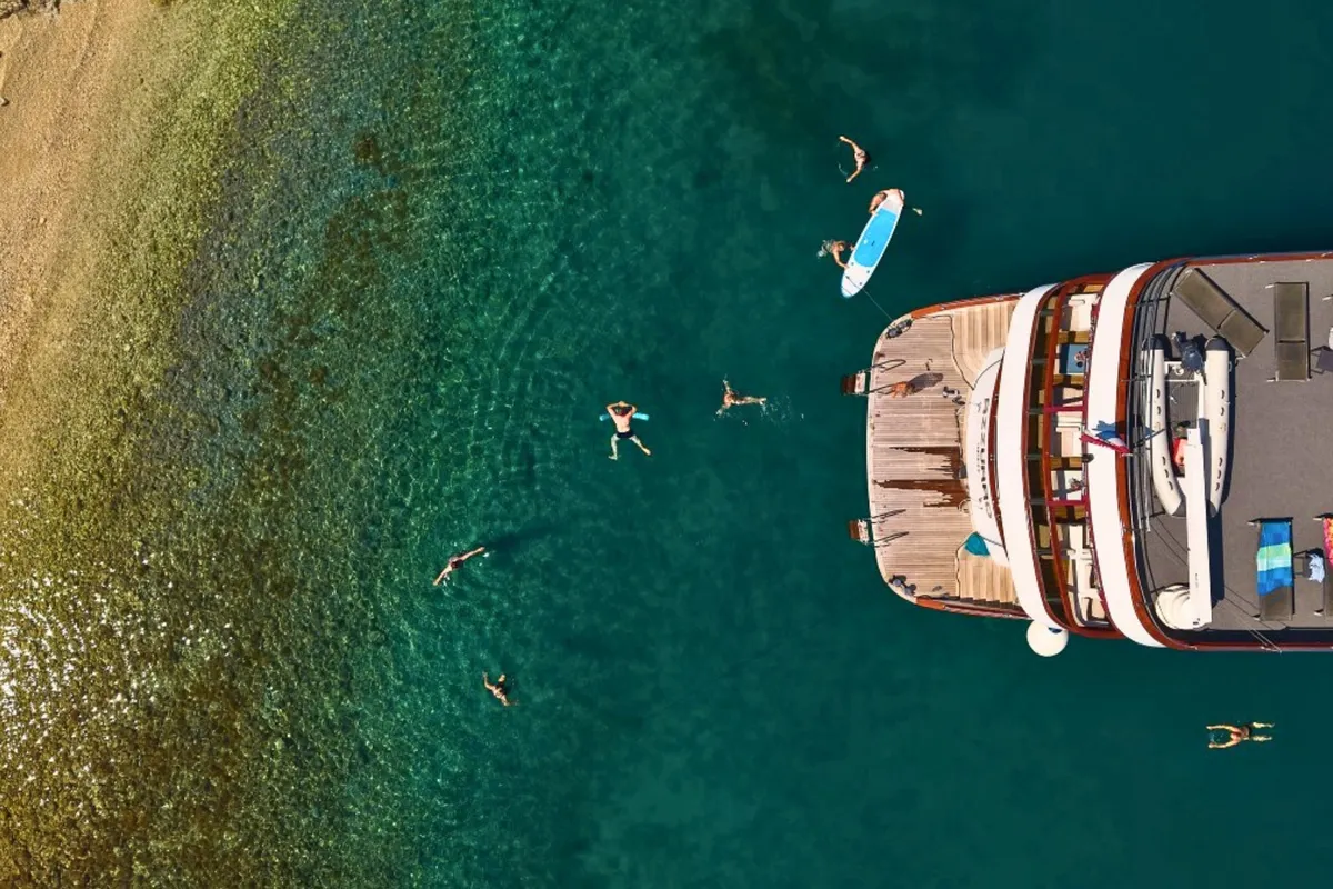 Azzurro, a Luxury Motor Yacht motor yacht at Dubrovnik, Croatia