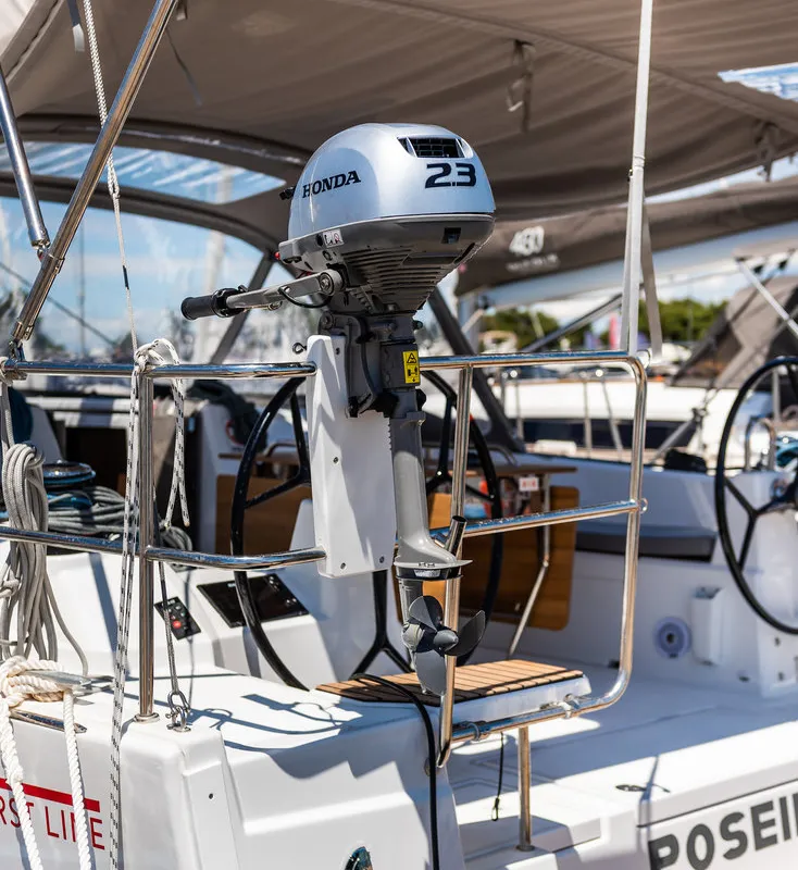 Poseidon, a Beneteau Oceanis 40.1 sailboat at Zadar, Croatia