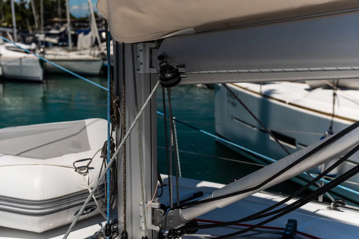 Poseidon, a Beneteau Oceanis 40.1 sailboat at Zadar, Croatia