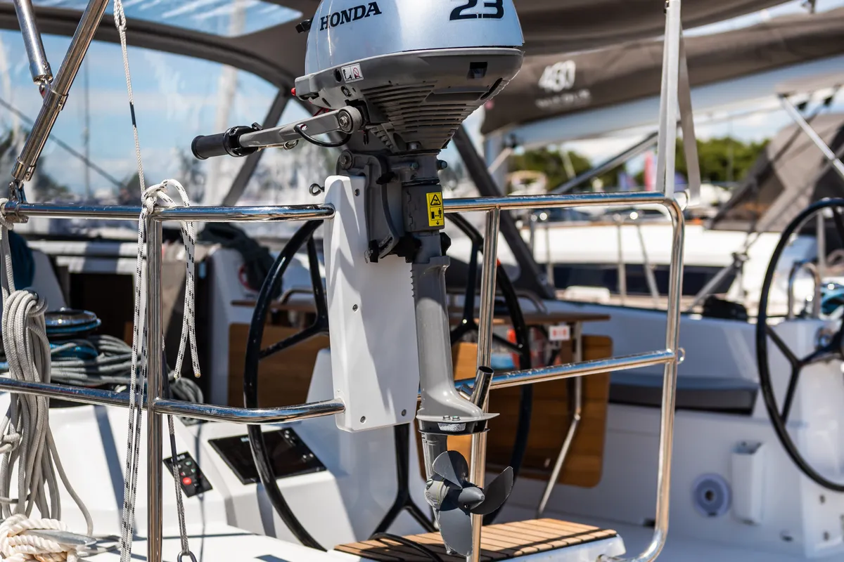 Poseidon, a Beneteau Oceanis 40.1 sailboat at Zadar, Croatia