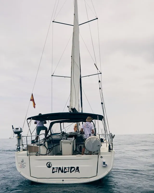 Exterior view of Onoda, a Beneteau Oceanis 40.1 sailboat at Dénia, Spain