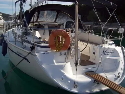 Kata, a Bavaria 37 Cruiser sailboat at Pula, Croatia
