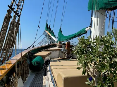 Arktos, a Motor sailer sailboat at Municipal Unit of Nea Peramos, Greece