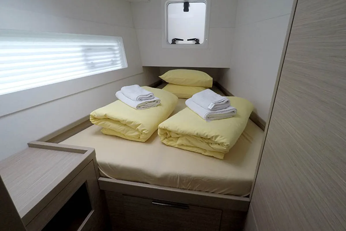 Cabin on Duplo II, a Lagoon 40 catamaran at Grad Šibenik, Croatia