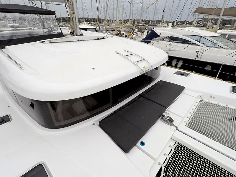 Galley of Duplo II, a Lagoon 40 catamaran at Grad Šibenik, Croatia