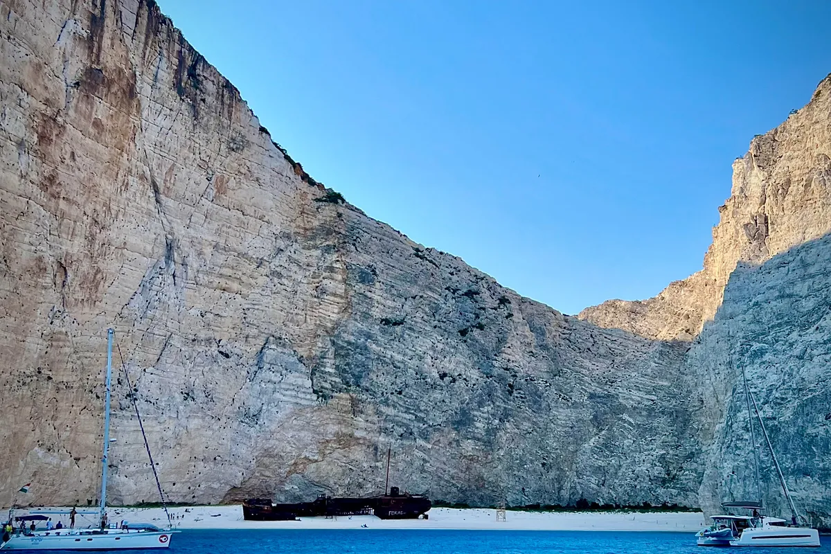 Infinity, a Lagoon 500 catamaran at Municipal Unit of Palairos, Greece