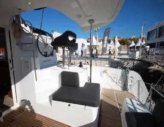 Paco, a Lagoon 40 catamaran at Općina Marina, Croatia