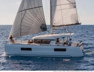 Paco, a Lagoon 40 catamaran at Općina Marina, Croatia