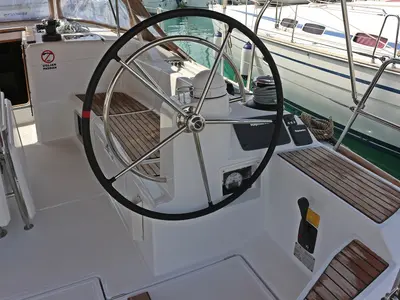 Galley of Magic Dreams, a Jeanneau Sun Odyssey 509 sailboat at Općina Sukošan, Croatia