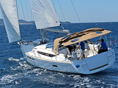 Salon of Magic Dreams, a Jeanneau Sun Odyssey 509 sailboat at Općina Sukošan, Croatia