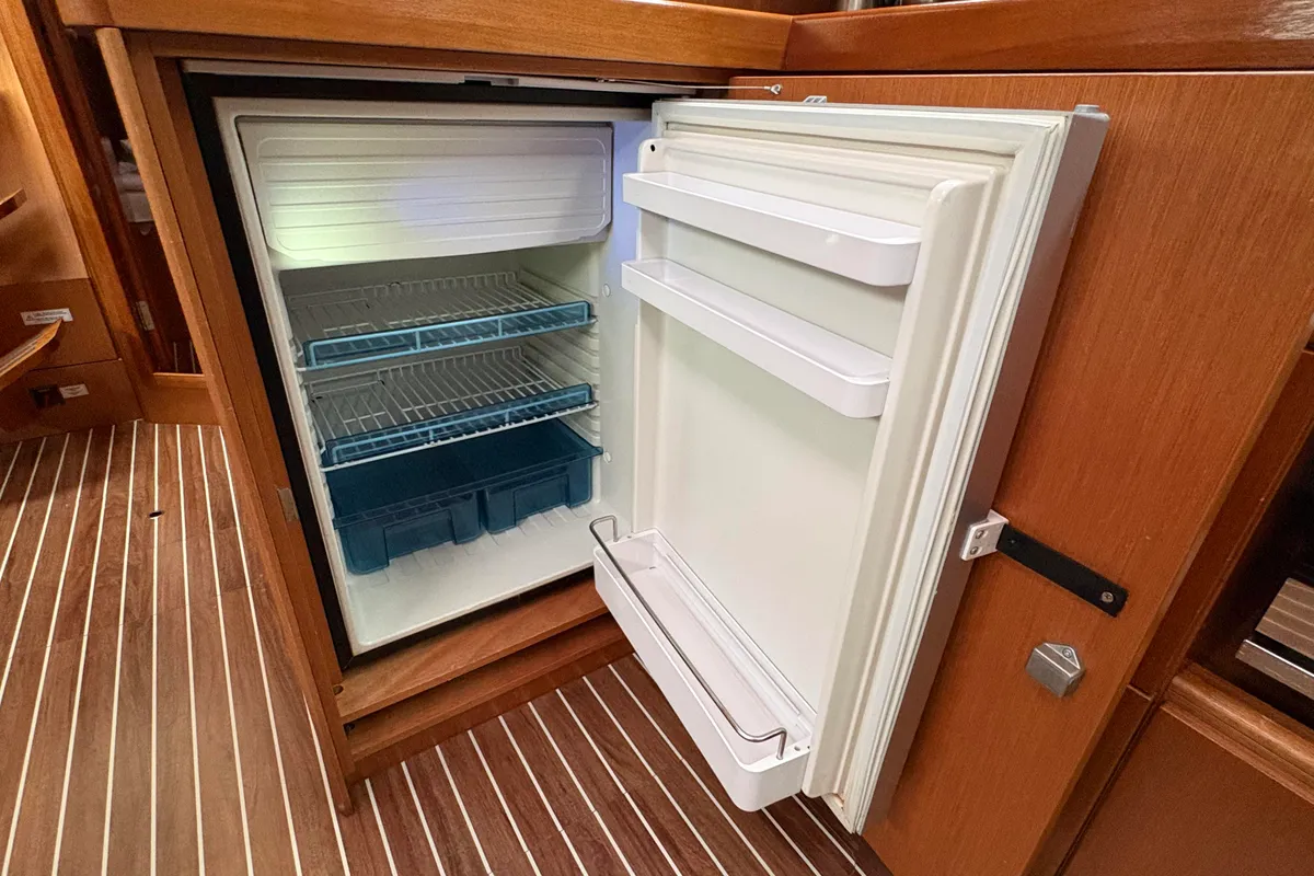 Galley of Sail Betelgeuse, a Bavaria Cruiser 46 sailboat at Fethiye, Turkey