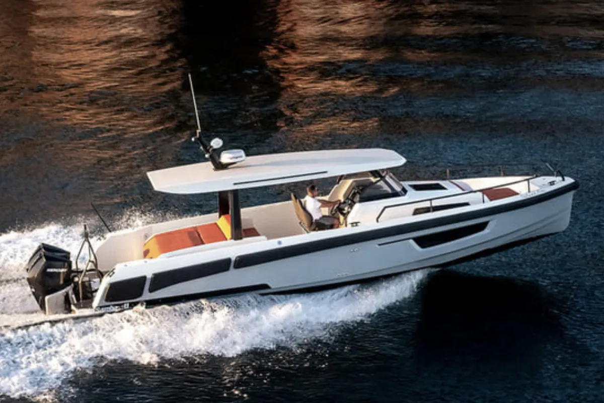 Exterior view of Samba, a Gulet Motorboat motorboat at La Spezia, Italy