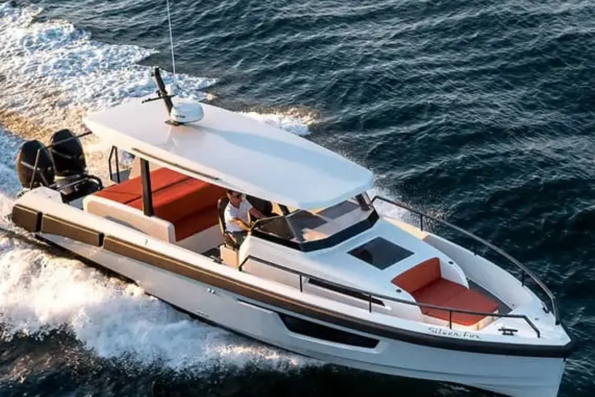 Exterior view of Samba, a Gulet Motorboat motorboat at La Spezia, Italy