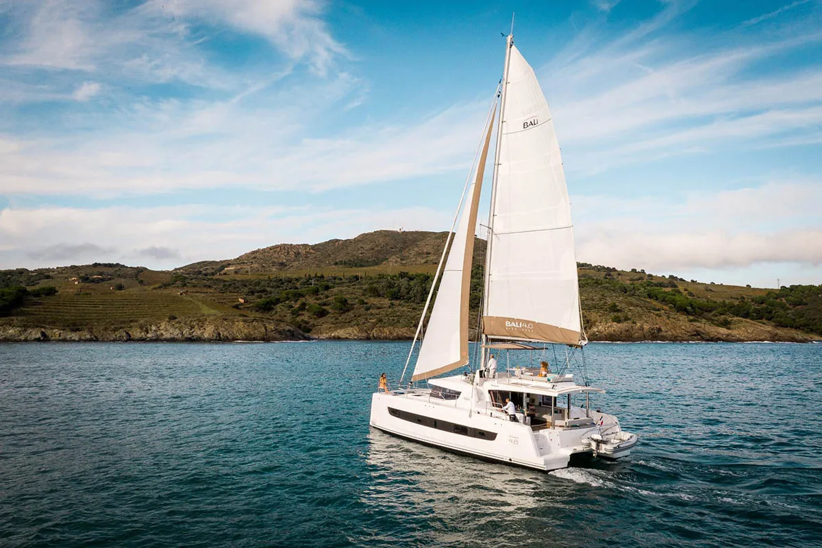 Ivan, a Bali 4.6 catamaran at Dubrovnik, Croatia