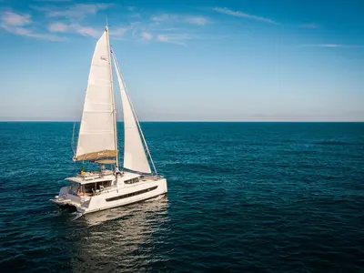 Ivan, a Bali 4.6 catamaran at Dubrovnik, Croatia