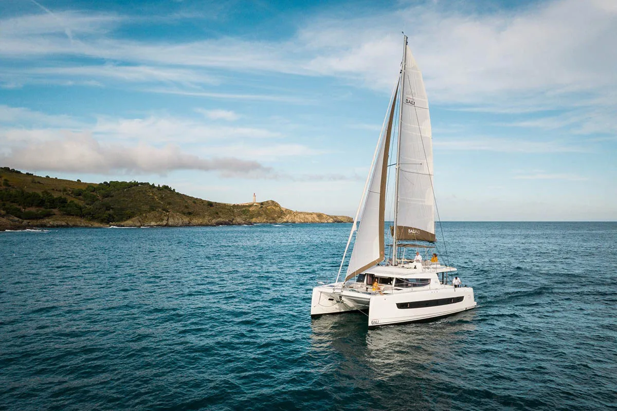 Ivan, a Bali 4.6 catamaran at Dubrovnik, Croatia