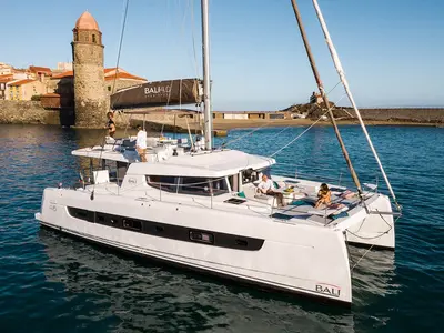 Ivan, a Bali 4.6 catamaran at Dubrovnik, Croatia