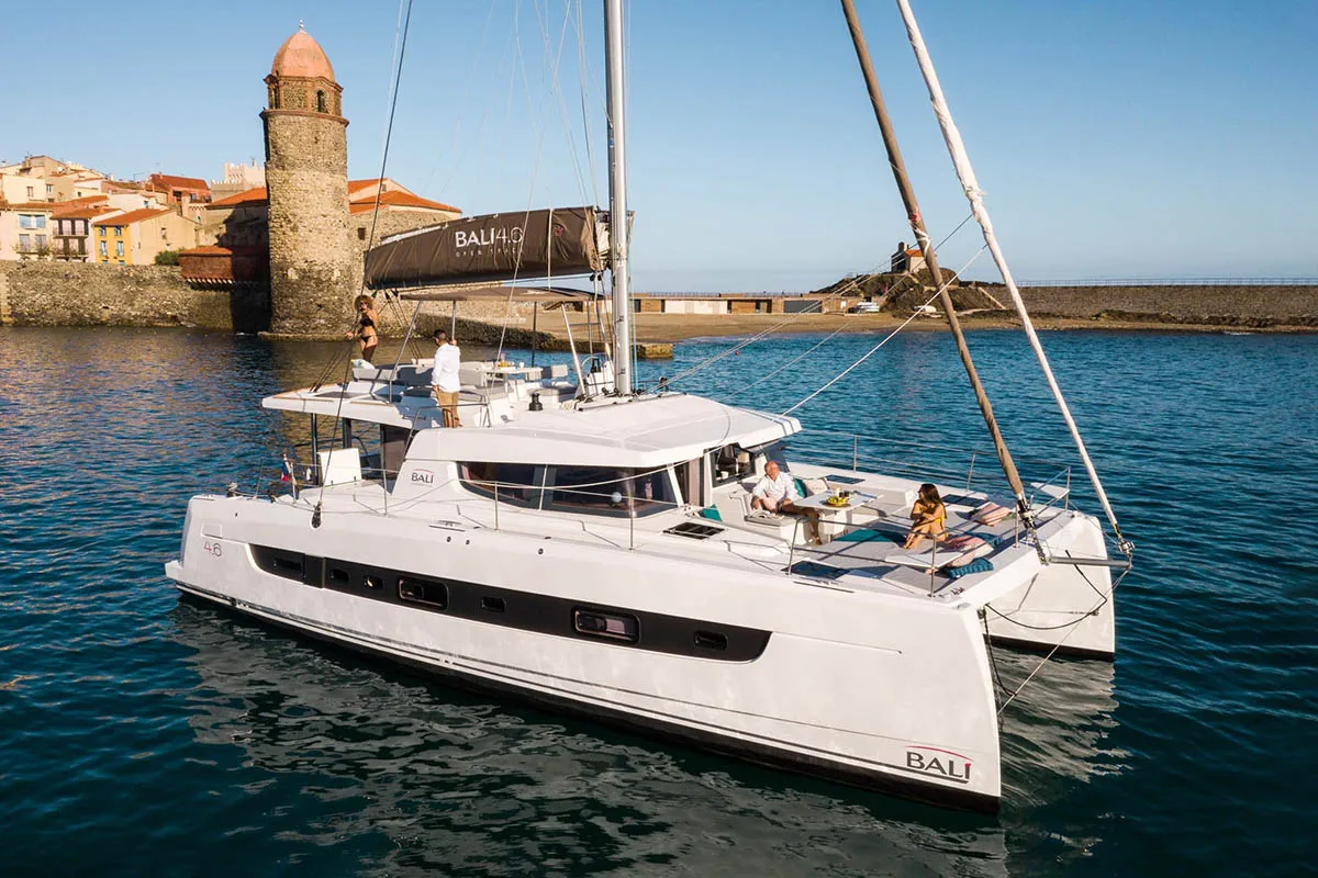 Ivan, a Bali 4.6 catamaran at Dubrovnik, Croatia