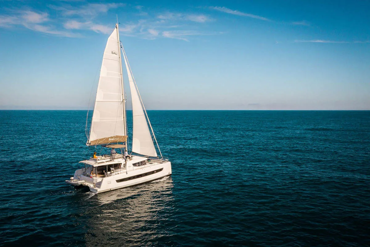 Ivan, a Bali 4.6 catamaran at Dubrovnik, Croatia