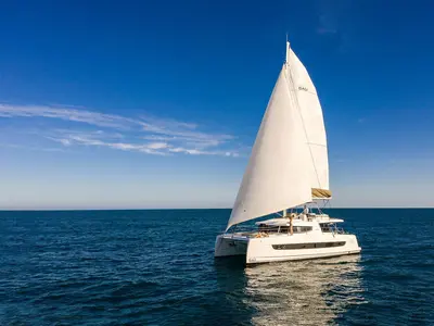 Ivan, a Bali 4.6 catamaran at Dubrovnik, Croatia