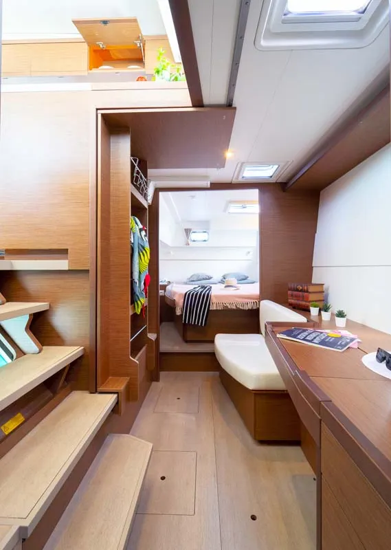 Cabin on Millennium Falcon, a Lagoon 40 catamaran at Grad Šibenik, Croatia