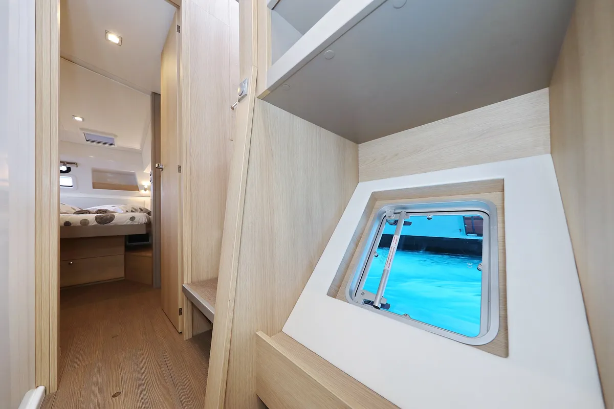 Chimaera, a Bali 4.5 catamaran at Seget Donji, Croatia