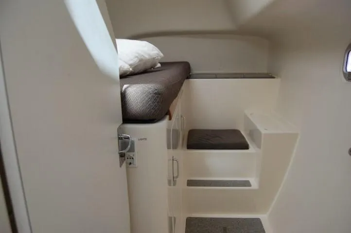 Cabin on Alboran Mahanga (Radazul), a Voyage 440 catamaran at El Rosario, Spain
