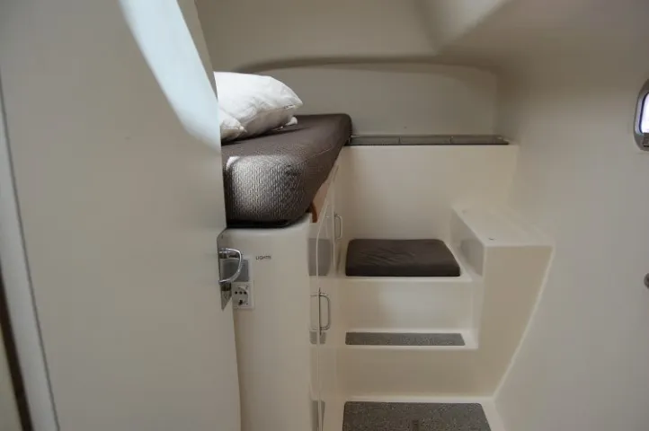 Cabin on Alboran Mahanga (Radazul), a Voyage 440 catamaran at El Rosario, Spain
