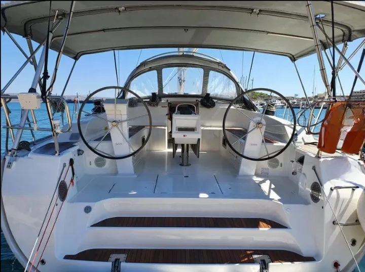 Salvia, a Bavaria Cruiser 51 sailboat at Municipal Unit of Lefkada, Greece