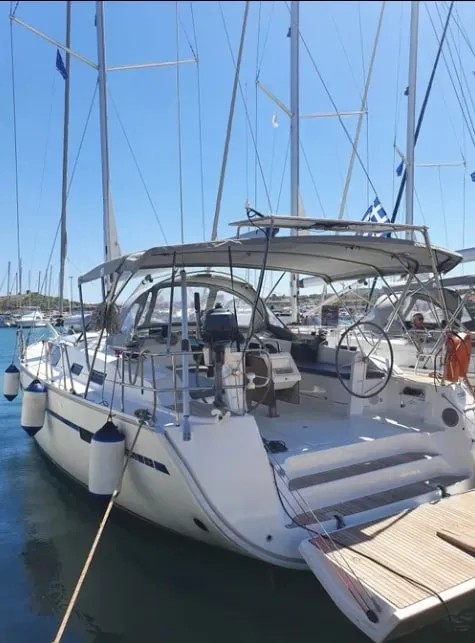 Salvia, a Bavaria Cruiser 51 sailboat at Municipal Unit of Lefkada, Greece