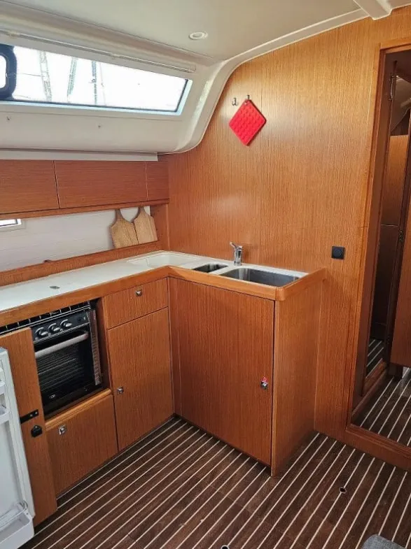 Salvia, a Bavaria Cruiser 51 sailboat at Municipal Unit of Lefkada, Greece