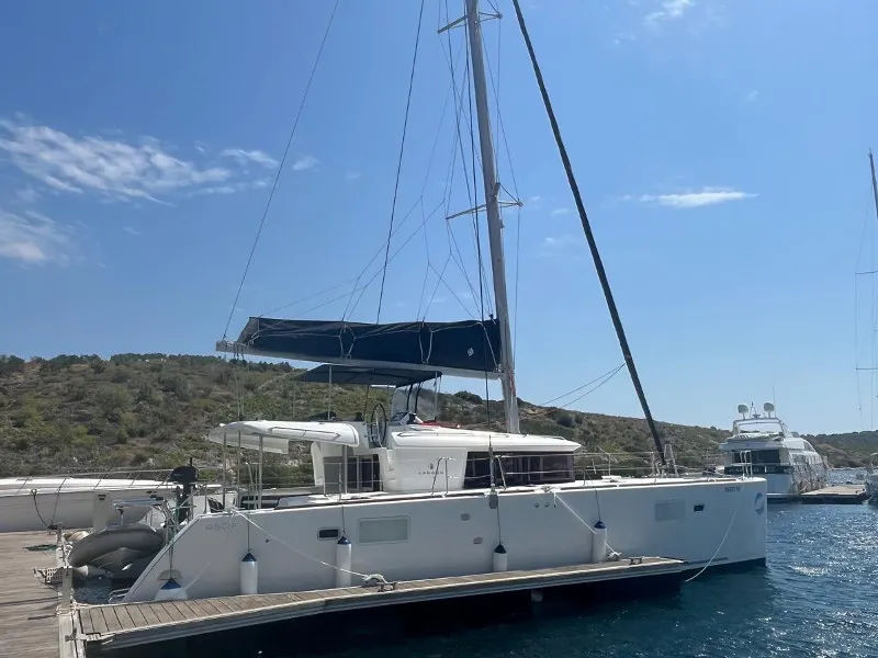 CARIAMA (air condition, generator, water maker, flybridge), a Lagoon 450 catamaran at Primošten, Croatia
