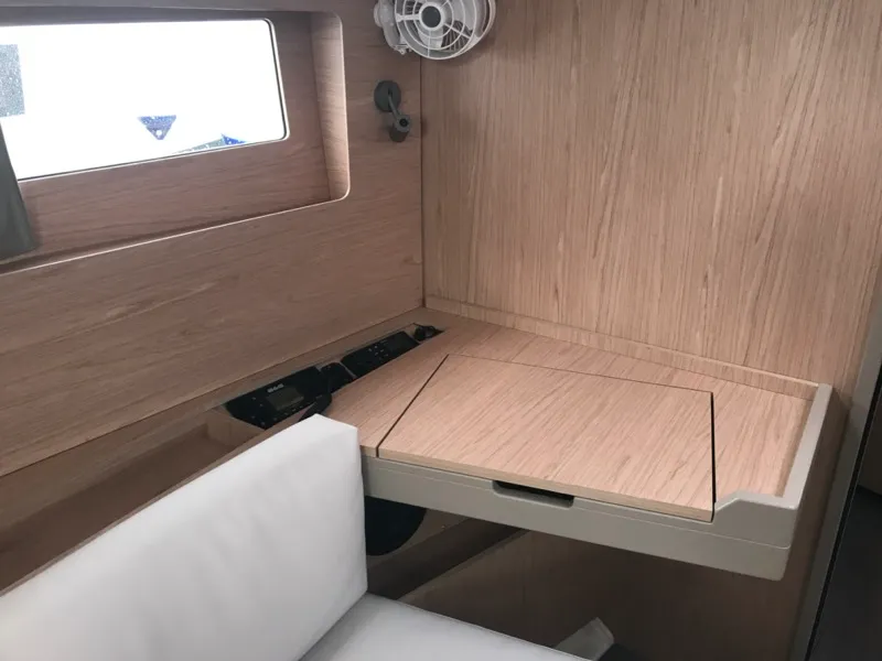 Salon of Agena, a Beneteau Oceanis 41.1 sailboat at Salerno, Italy