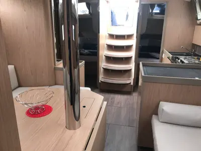 Salon of Agena, a Beneteau Oceanis 41.1 sailboat at Salerno, Italy