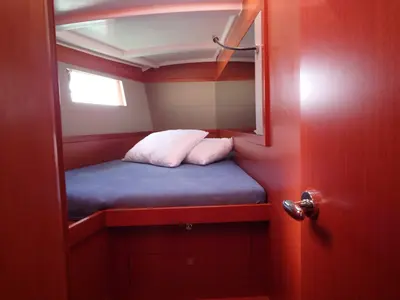 Cabin on Joy, a Beneteau Oceanis 48 sailboat at Municipal Unit of Lefkada, Greece