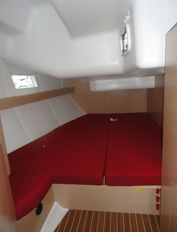 Cabin on Reina, a Elan 444 Impression sailboat at Grad Pula, Croatia