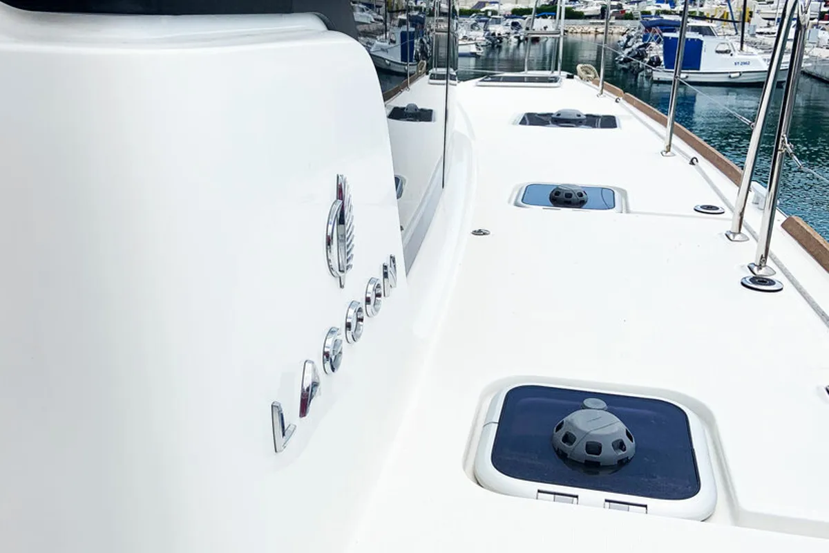 Head on Candy, a Lagoon 40 catamaran at Split, Croatia