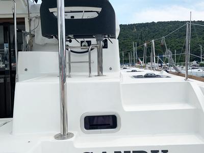 Galley of Candy, a Lagoon 40 catamaran at Split, Croatia