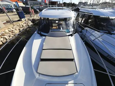 Time Out, a Jeanneau Merry Fisher 895 - 2 cab. motorboat at Biograd na Moru, Croatia