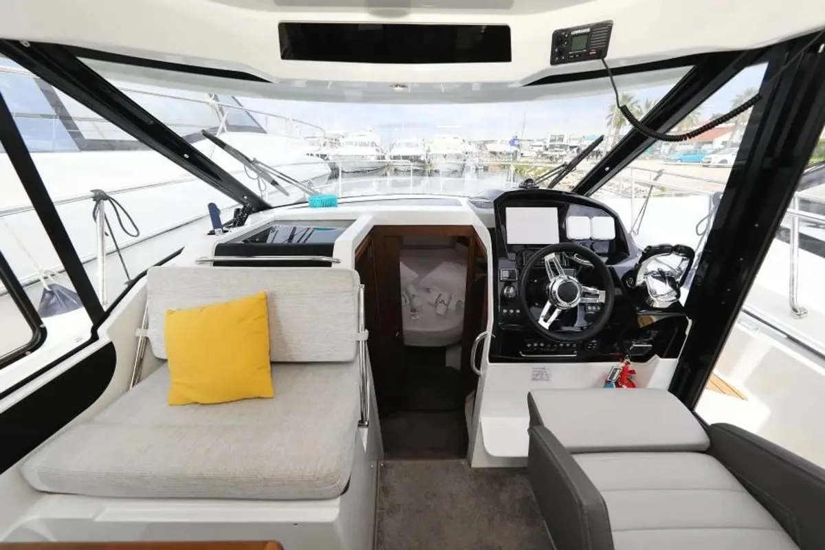 Time Out, a Jeanneau Merry Fisher 895 - 2 cab. motorboat at Biograd na Moru, Croatia